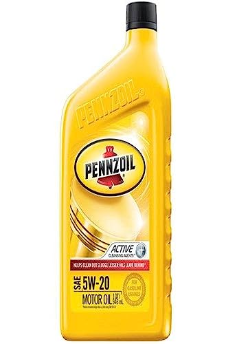 Pennzoil 550022779-12PK 5W-20 Motor Oil - 1 Quart (Pack of 12)