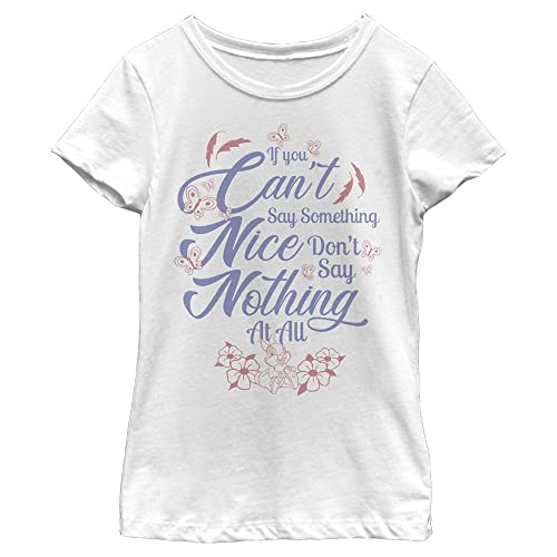 T-shirt Disney fille blanc XL vêtement coton ado imprimé graphique