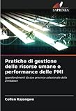 pratiche di gestione delle risorse umane e performance delle pmi: approfondimenti da due province selezionate dello zimbabwe