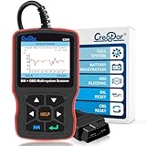 Creator C501 OBD2 Scanner Fit for BMW Mini Full Systems OBD-II Diagnostic Tool with Battery Registration Oil Reset CBS Reset ABS SRS OBD Scan Tool Code Reader [Update of C110+ C310+ C410 C420]