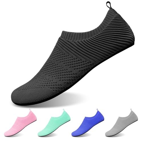 Water Shoes for Men Women Slip-On Barefoot Shoes Quick Dry Aqua Shoes Beach Swim Shoes Sock Shoes
