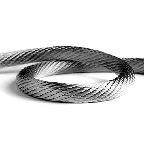 image for Mxeol Stainless Steel Lanyard Cable Tether Safety Wire for Loss Preven