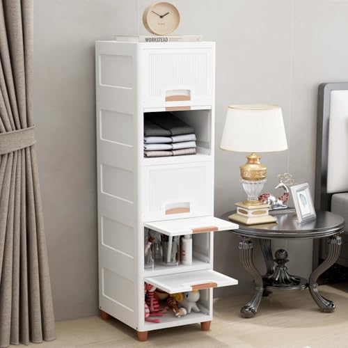 JD FRESH 5 Tier Foldable Organizer for Clothes/Modular Kitchen St...
