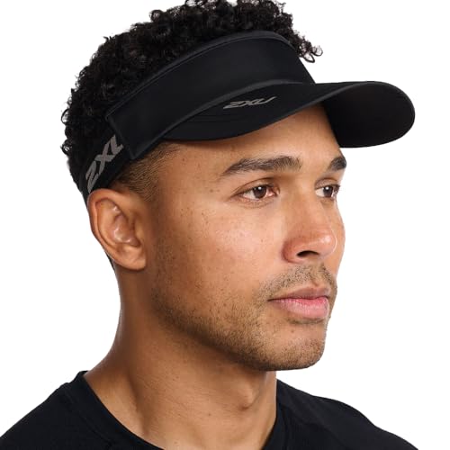 2XU ラン バイザー UQ6165F-BLK