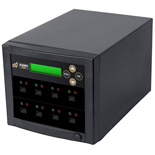 Acumen Disc 1 to 7 eUSB Duplicator - Multiple Embedded USB Flash Memory Card Copier (Standalone Storage Drive Duplication - 35mb/Sec)