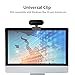 immagine 5Webcam con Microfono, Webcam 1080P HD per Desktop/Laptop/Computer/PC - Web Camera USB per Video Chiamate Registrazione Conferenze, Streaming dal Vivo, Webinar-Compatibile con Windows Android iOS Linux