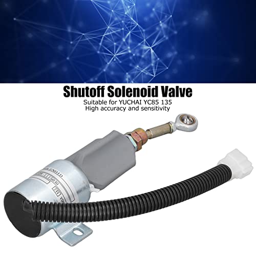 Solenoides Flameout, válvula solenoide de desligamento menos interferência 6108-1115030 Alta precisã