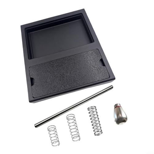 MeevrgR Second Generation Slim Drip Tray for Gaggia Classic Pro RI9480, Compact Coffee Drip Pan with Drain Pipe and OPV Springs, Heat-Resilient ABS Plastic Upgrade Component