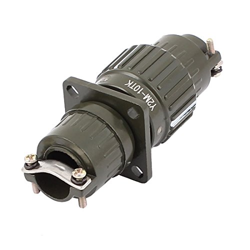 Conector circular Aexit Y2M21-10 metal 10 pines miniatura 1