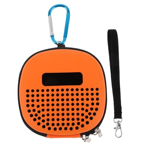 Toyvian Głośnik audio Torba do przechowywania Soundbox Audio PVC Pomarańczowy, pomarańczowy, 11.50X11.00X4.00CM, aktówka