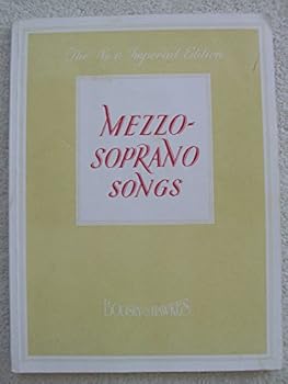 Paperback MEZZO-SOPRANO SONGS (The New Imperial Edition) Book