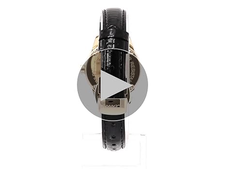 Amazon.co.jp: Face Award GRACE-P YG/BK/BK Watch Black