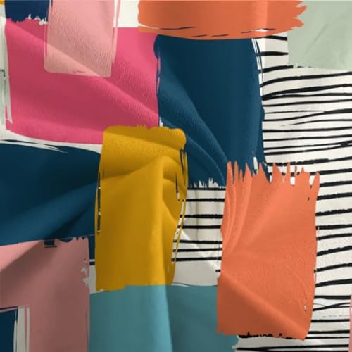 Housse de couette douce 220x240cm anti-acarien avec grand zip - 7
