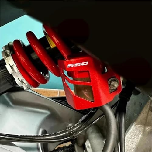 Évitez la casse du réservoir liquide frein arrière Aprilia RS660 avec ce cache rigide - 5