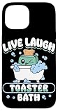 Photo Gallery live laugh toaster bath dark humor mood custodia per iphone 15 Photo Gallery live laugh toaster bath dark humor mood custodia per iphone 15