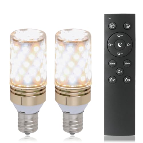 WEIMALL LED電球 E17 電球色 調光機対応 リモコン付き 60W LEDライト LEDランプ 昼光色 昼白色 広配光 玄関 廊下 寝室 リビング 食卓 キッチン 洗面台 一般電球 照明器具 リモコン操作 省エネ 節電 長寿命 照明 節電 高輝度