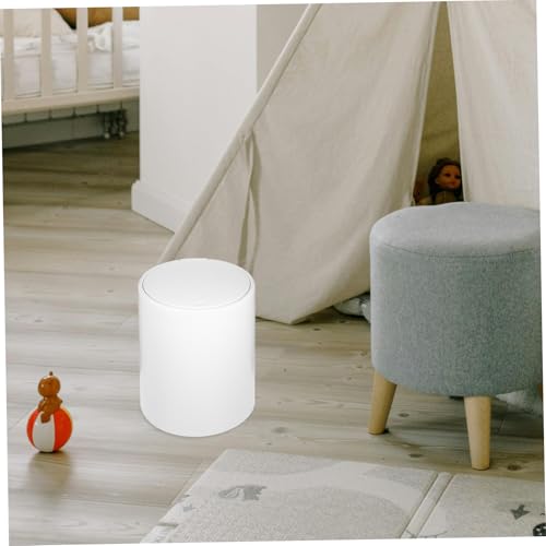 Caneca de Basura con Tapa Presion Blanca Rectangular miniatura 6