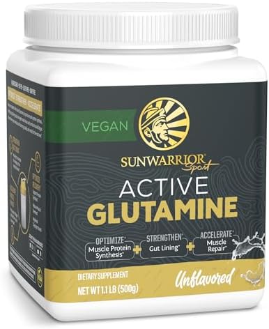 Glutamine Powder L-Glutamine Supplement Support Muscle Recovery Gut Health Support Reduce Soreness Amino Acids Boost Protein Synthesis Accelerates Recovery Post-Workout 100 Servings Unflavored