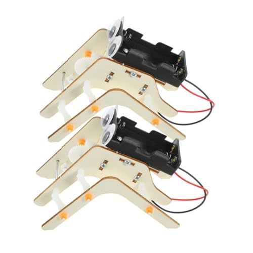 ERINGOGO 2 Juegos Robot araña Kit de experimentos científicos Playthings para Experimento científico Juguete de Broma de araña construyendo Juguetes el plastico