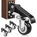 SPACECARE Workbench Stepdown Caster, 600 Lbs Set of 4 Durable Heavy Duty Steel [New Version]