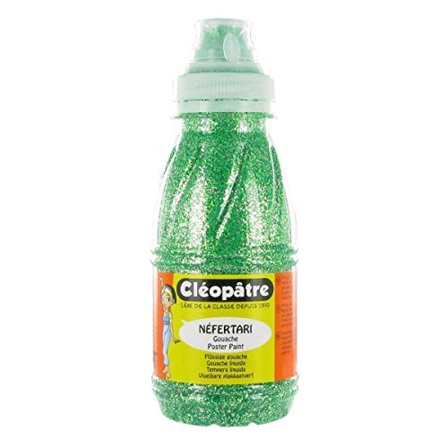 Pack De 6 Tintas De Dibujo Cleopâtre De 250 Ml – Colores Primarios Y Verde Abeto, Base Agua, Ideales Para Pincel Y Aerógrafo