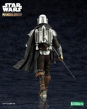 KOTO The Mandalorian ARTFX+ Mandalorian & GROGU with BESKAR Staff