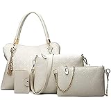 ♕Material: Hochwertiges Kunstleder (PU-Leder) mit aufgedrucktem Federungsdesign. Obermaterial: Lackleder