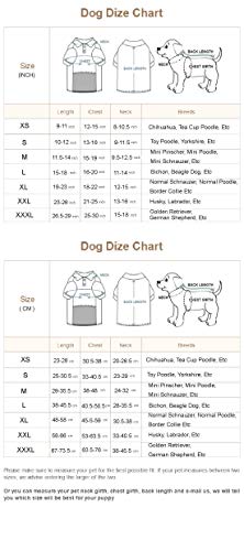 Lovelonglong Four Feet Dog Lightweight Pajamas, Pure Cotton Dog Jumpsuits 4 Legs Dog Onesies T-Shirt Stylish Pjs Puppy Costume For Large Medium Small Dogs Red S #TOP1