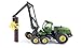 SIKU 1994, Procesadora John Deere Harvester, 1:50, Brazo giratorio flexible, Incl. 2 troncos de plástico, Metal/Plástico, Verde