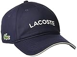 Lacoste Men's Golf Logo Cap, Small-Medium, Navy Blue/White