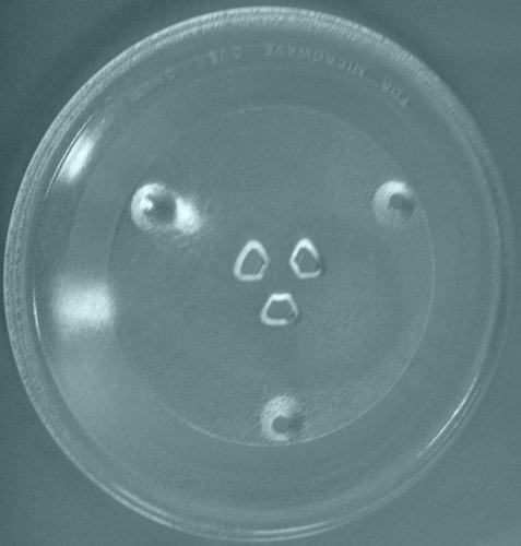 Preisvergleich Produktbild Mikrowellenteller / Drehteller / Glasteller für Mikrowelle # ersetzt Lifetec Mikrowellenteller # Durchmesser Ø 28,3 cm / 283 mm # Ersatzteller # Ersatzteil für die Mikrowelle # Ersatz-Drehteller # OHNE Drehring # OHNE Drehkreuz # OHNE Mitnehmer