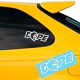 Dope Ghost Sticker Vinyl Decal JDM Bumper Window Laptop Car 6'