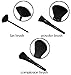 e.l.f. Cosmetics 11-Piece Studio Makeup Brush Collection, Black