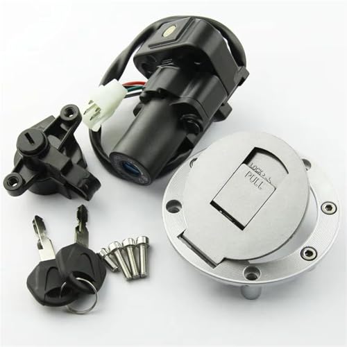 Cerradura de encendido para Yamaha XJR400 y XJR1300 con tapa de combustible y llaves