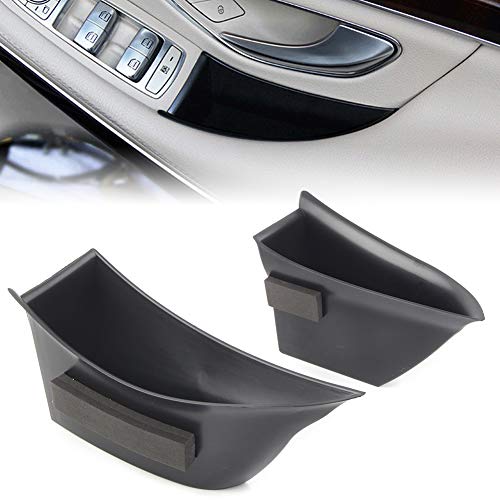 Newsmarts Front Row Door Side Storage Box Handle Pocket Armrest Coin Phone Container Fits for Mercedes Benz S Class W222 320 400 500 2014-2017 -  2073FY068