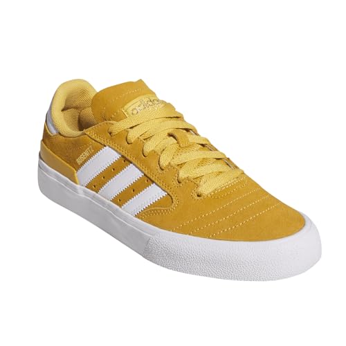 adidas Mens Busenitz Vulc Ii Lace Up Sneakers Shoes Casual - White, Yellow - Size 12 M2