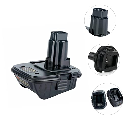 Homoyoyo 2 Conjuntos De Adaptador De Bateria De Íon De Lítio De Conversão Dca1820 Conector De Alimen