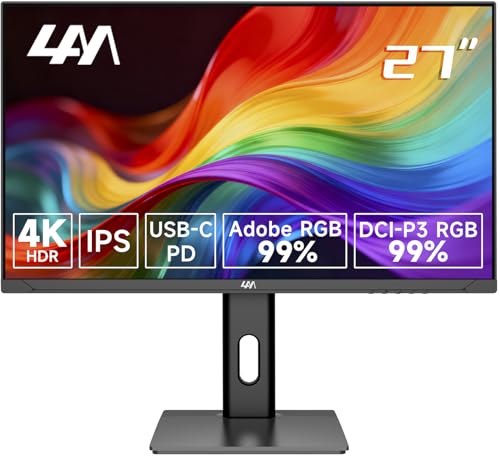 Amazon.co.jp: 4AM 4P27U デザイナーモニター 27インチ 4K IPS HDR10