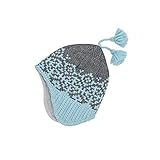 Atmungsaktiv Finkid Peppi Blau-Grau, Mütze, Größe M - Farbe Smoke Blue - Charcoal