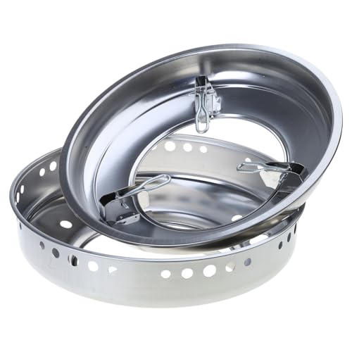 Pare-brise cuisinière à gaz double couche pour cuisson stable - 5