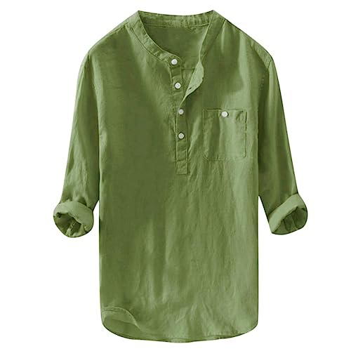 Chemise en lin homme noir légère pour ne plus souffrir de la chaleur