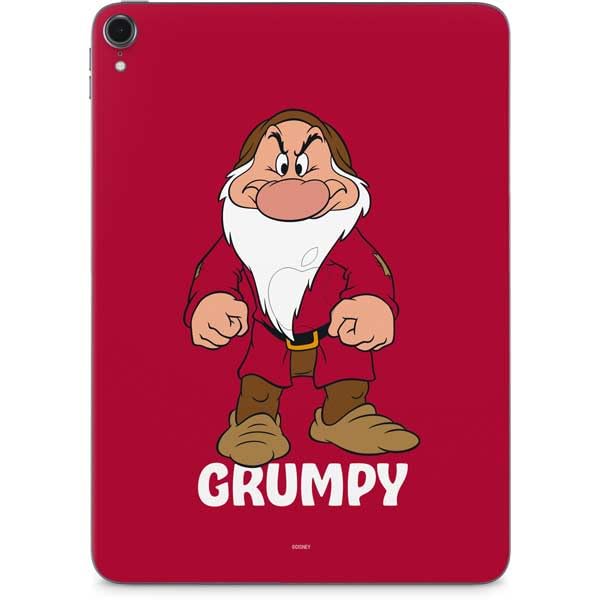 Skinit Decal Tablet Skin Compatible with iPad Pro 9.7in - Officially Licensed Disney Snow White Grumpy Dwarf Design