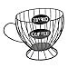 VALICLUD Cialde Caffè in Cestino Portaoggetti Per Caffè Espresso Contenitore Per Design Per Piano immagine