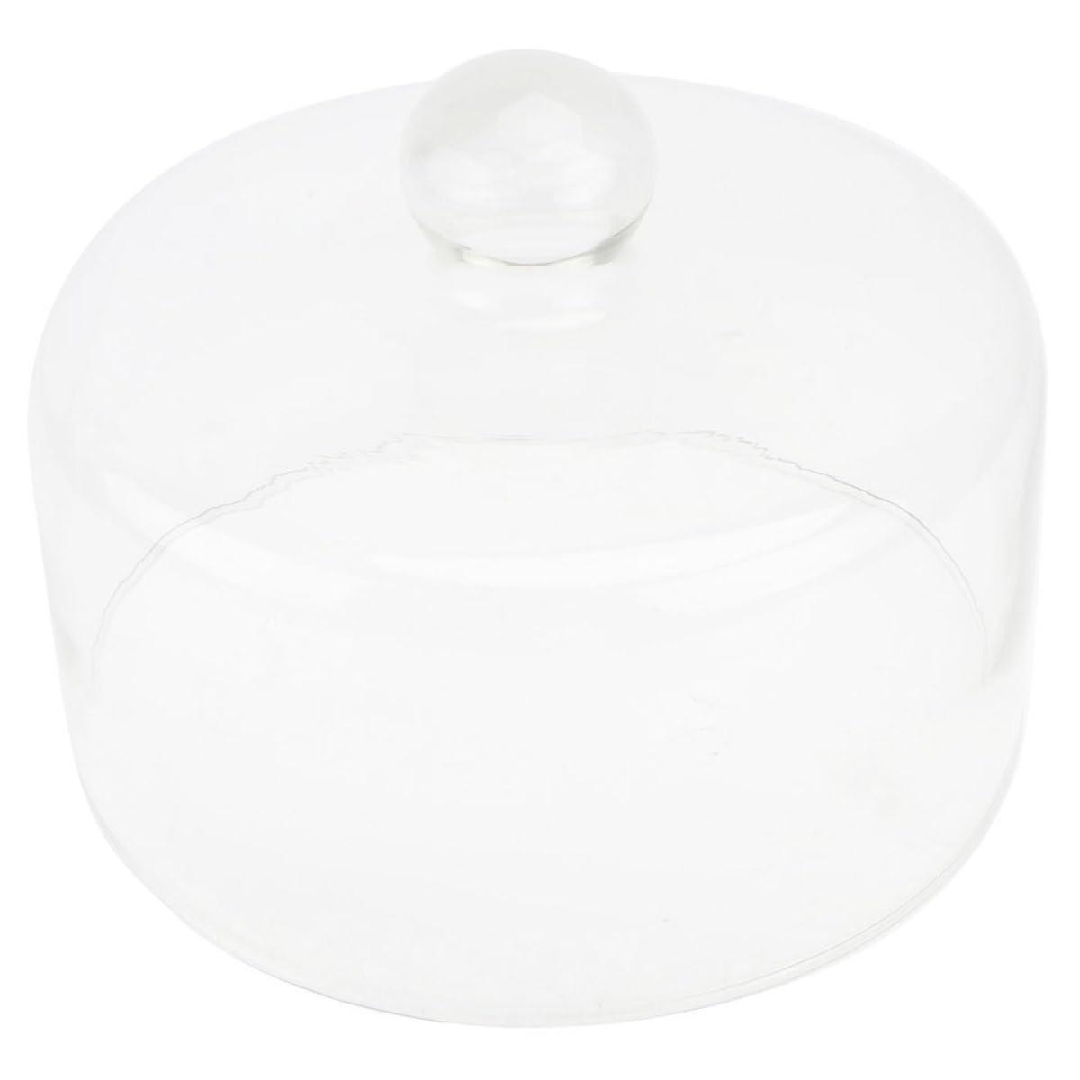 Cloche à Gâteau en Verre Transparent, Protège-gâteau pour Desserts, Couvercle Alimentaire D'intérieur, Facile à Nettoyer, pour Buffets et Activités, Cloche pour Fruits