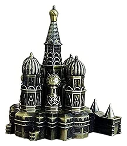 Modelle Kremlin Moscou en bronze pour une decoration de bureau retro