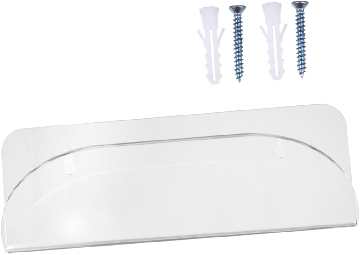 Skateboard Hanger Mount Acrylic Wall Display Rack for Skates Snowboards and Water Skis Easy Installation Fits for Skateboard Enthusiasts
