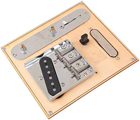 Bnineteenteam Guitar Saddle Bridge Plate,Guitar Pickup Set Control Plate for Electric Guitar