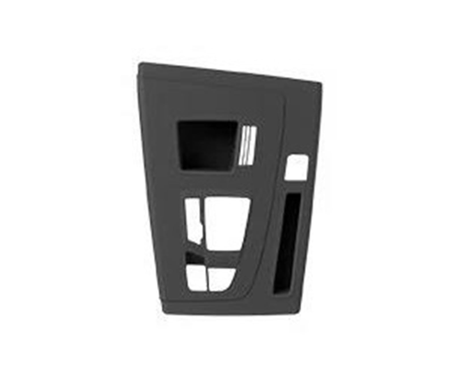 Fcaopcwama D - Black 1Pc For Audi Q5l Sportback 2018-2024 Car Center Console Organizer Tray Armrest Storage Box Silicone Accessories Car Armrest Storage Box