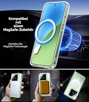 ivoler Klar Magnetisch Hülle für Xiaomi 15, [Kompatibel mit MagSafe] [Nie Vergilbung] [Militärischer Schutz] Stoßfest Kratzfest Transparent Schutzhülle Durchsichtige Handyhülle Case – Ansicht 3