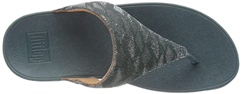 Image of FitFlop Women's Lulu Glitter Toe-thongs Open Toe Sandals